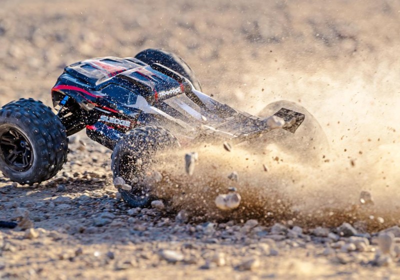 Traxxas Sledge 1/8 4X4 VXL 6S 4WD Elektrikli Rc Model Araba Brushless RTR TQi & TSM Kırmızı 