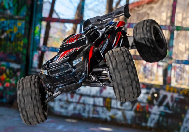 Traxxas Sledge 1/8 4X4 VXL 6S 4WD Elektrikli Rc Model Araba Brushless RTR TQi & TSM Kırmızı 