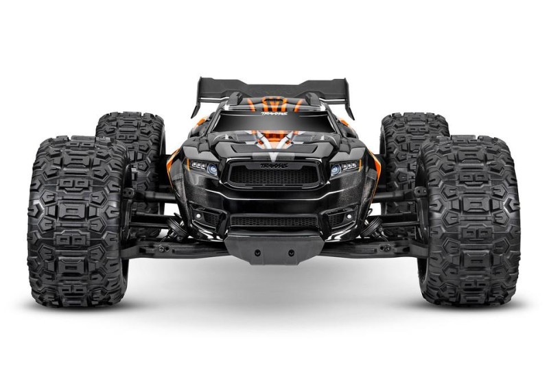 Traxxas Sledge 1/8 4X4 VXL 6S 4WD Elektrikli Rc Model Araba Brushless RTR TQi & TSM Turuncu