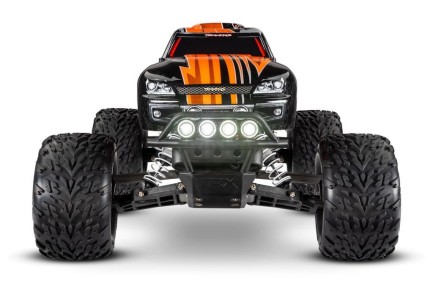 Traxxas Stampede 1/10 RTR Monster Truck Elektrikli Rc Model Araba Offroad w/LED Light Set, TQ 2.4GHz Radio Turuncu (Batarya ve Şarj Aleti Dahildir) - Thumbnail