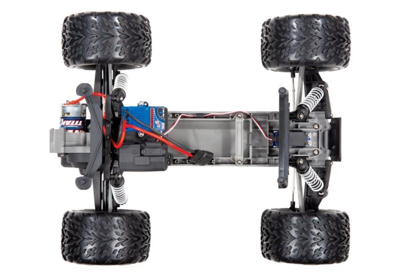 Traxxas Stampede 2WD RTR 1/10 Monster Truck W/XL-5 ESC & TQ Elektrikli Rc Model Araba Kırmızı ( Batarya ve Şarj Aleti Dahil )
