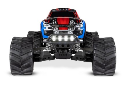 Traxxas Stampede 4X4 LCG 1/10 RTR 4WD Monster Truck w/LED Lights, TQ Kumandalı Elekrikli Rc Model Araba Kırmızı (Batarya ve Şarj Aleti Dahildir) - Thumbnail