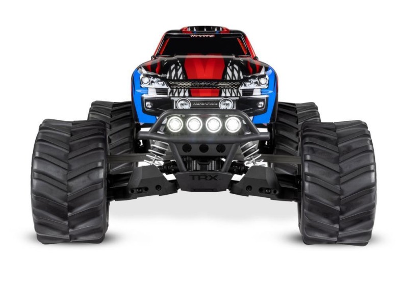 Traxxas Stampede 4X4 LCG 1/10 RTR 4WD Monster Truck w/LED Lights, TQ Kumandalı Elekrikli Rc Model Araba Kırmızı (Batarya ve Şarj Aleti Dahildir)