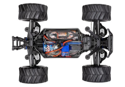Traxxas Stampede 4X4 LCG 1/10 RTR 4WD Monster Truck w/LED Lights, TQ Kumandalı Elekrikli Rc Model Araba Mavi (Batarya ve Şarj Aleti Dahildir) - Thumbnail