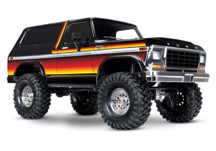 TRAXXAS - Traxxas TRX-4 1/10 Ford Bronco Trail Crawler 4X4 TQi w/ 79 Bronco Ranger XLT Elektrikli Rc Model Araba Sunset