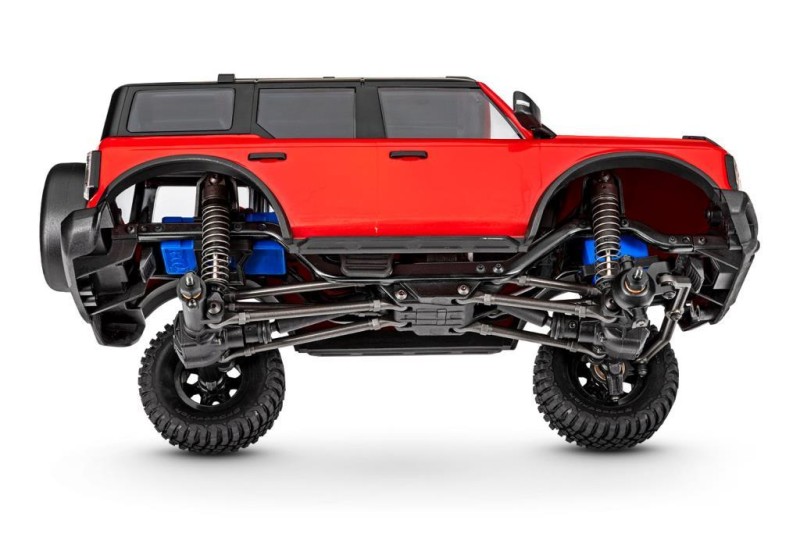 Traxxas TRX-4M 1/18 Rock Crawler Ford Bronco Elektrikli RC Model Araba w/TQ 2.4Ghz Kumanda Siyah (Batarya ve Şarj Aleti Dahildir)