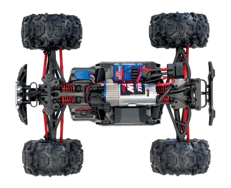 Traxxas Summit 1/16 4WD RTR Truck Rock & Roll Version TQ & Led Aydınlatmalı Elektrikli Rc Model Araba ( Batarya ve Şarj Aleti Dahil )
