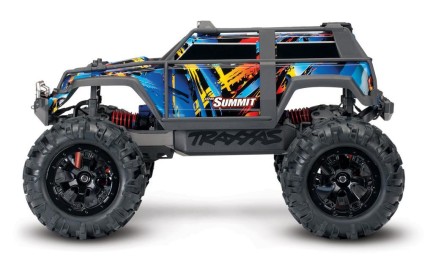Traxxas Summit 1/16 4WD RTR Truck Rock & Roll Version TQ & Led Aydınlatmalı Elektrikli Rc Model Araba ( Batarya ve Şarj Aleti Dahil ) - Thumbnail