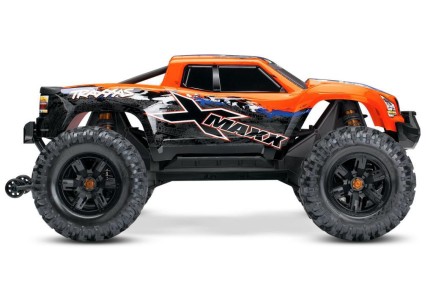 Traxxas X-Maxx 8S 4WD Brushless VXL RTR RC Elektrikli Model Araba Monster Truck TQi & TSM Turuncu - Thumbnail