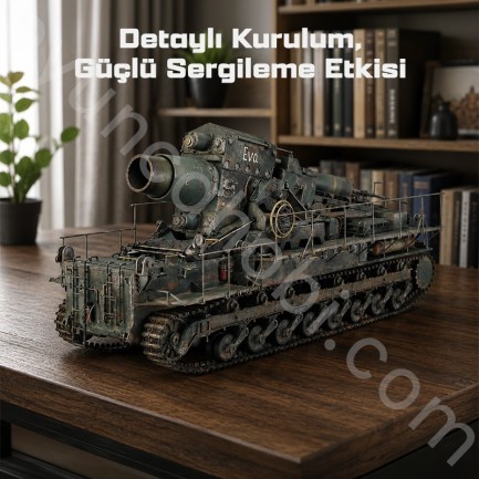 Trumpeter 00215 Morser KARL-Great 040/041 Maket Model Kit - Thumbnail