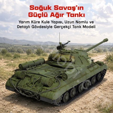 Trumpeter 00316 Armor-Russian Heavy Tank IS-3M Maket Model Kit - Thumbnail
