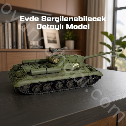 Trumpeter 00316 Armor-Russian Heavy Tank IS-3M Maket Model Kit - Thumbnail