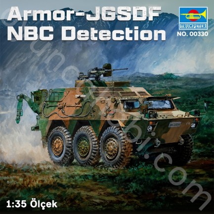 Trumpeter 00330 Armor-JGSDF NBC Detection Maket Model Kit - Thumbnail
