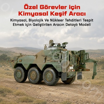 Trumpeter 00330 Armor-JGSDF NBC Detection Maket Model Kit - Thumbnail