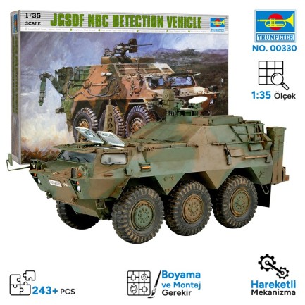 Trumpeter - Trumpeter 00330 Armor-JGSDF NBC Detection Maket Model Kit