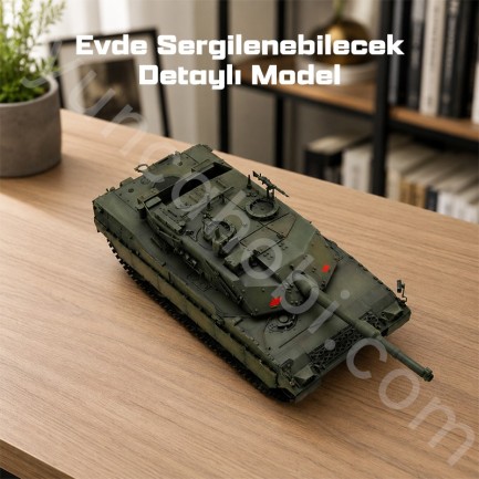 Trumpeter 00332 Armor-Italian C-1 Ariete MBT Maket Model Kit - Thumbnail
