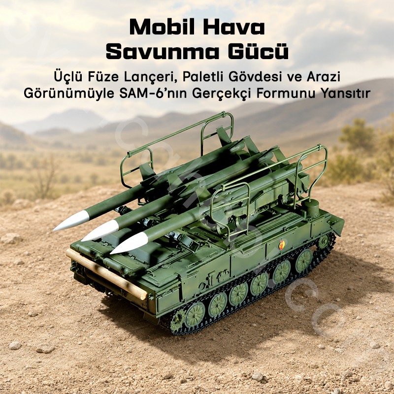 Trumpeter 00361 Russia SAM-6 antiaircraft missile Maket Model Kit