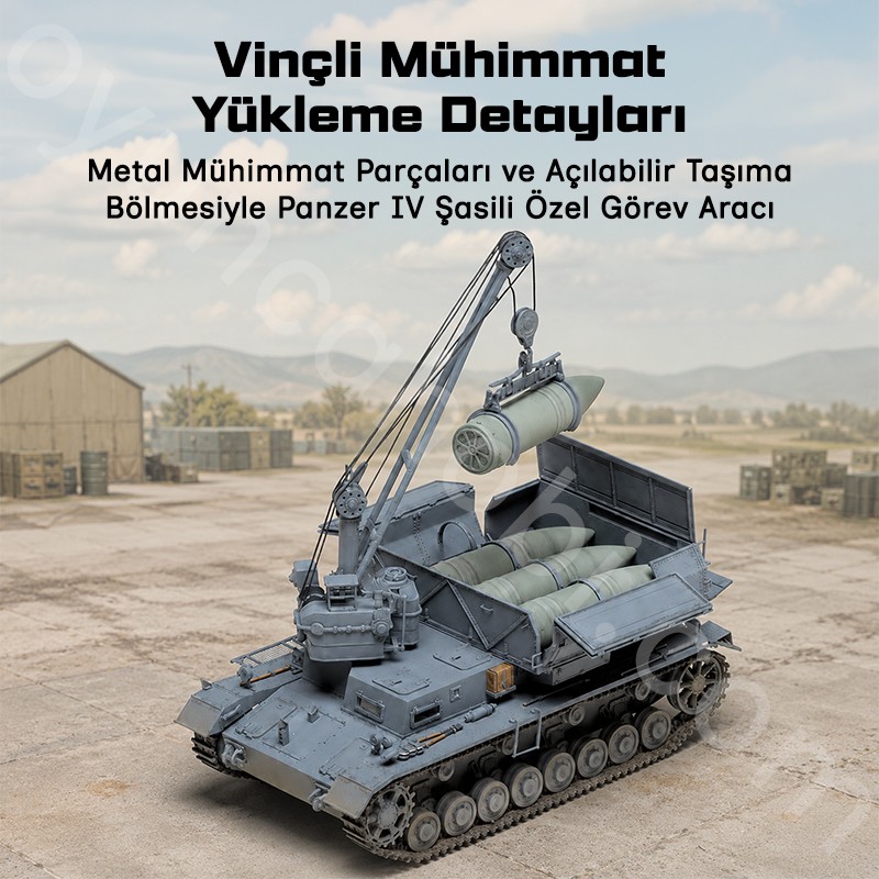 Trumpeter 00362 Pz.Kpfw IV Ausf D/E Fahrgestell Maket Model Kit