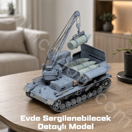 Trumpeter 00362 Pz.Kpfw IV Ausf D/E Fahrgestell Maket Model Kit - Thumbnail