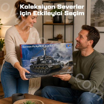 Trumpeter 00362 Pz.Kpfw IV Ausf D/E Fahrgestell Maket Model Kit - Thumbnail