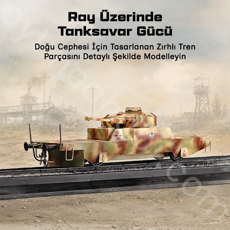 Trumpeter 00369 German Panzerjagerwagen vol. 2 Maket Model Kit