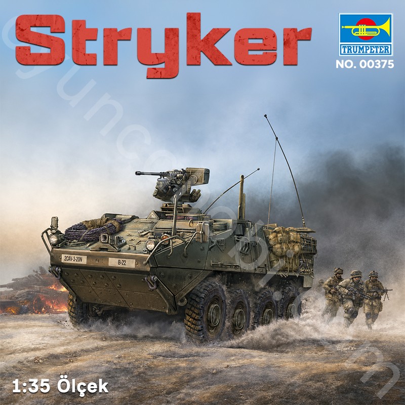 Trumpeter 00375 Stryker Maket Model Kit