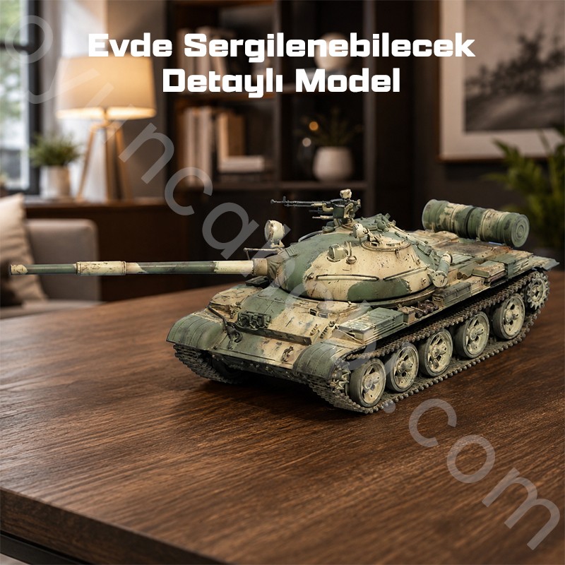 Trumpeter 00377 Russian T-62 Mod 1972 Maket Model Kit