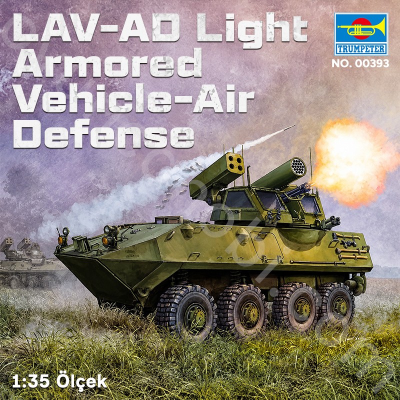 Trumpeter 00393 LAV-AD Light Armored Vehicle-Air Defense