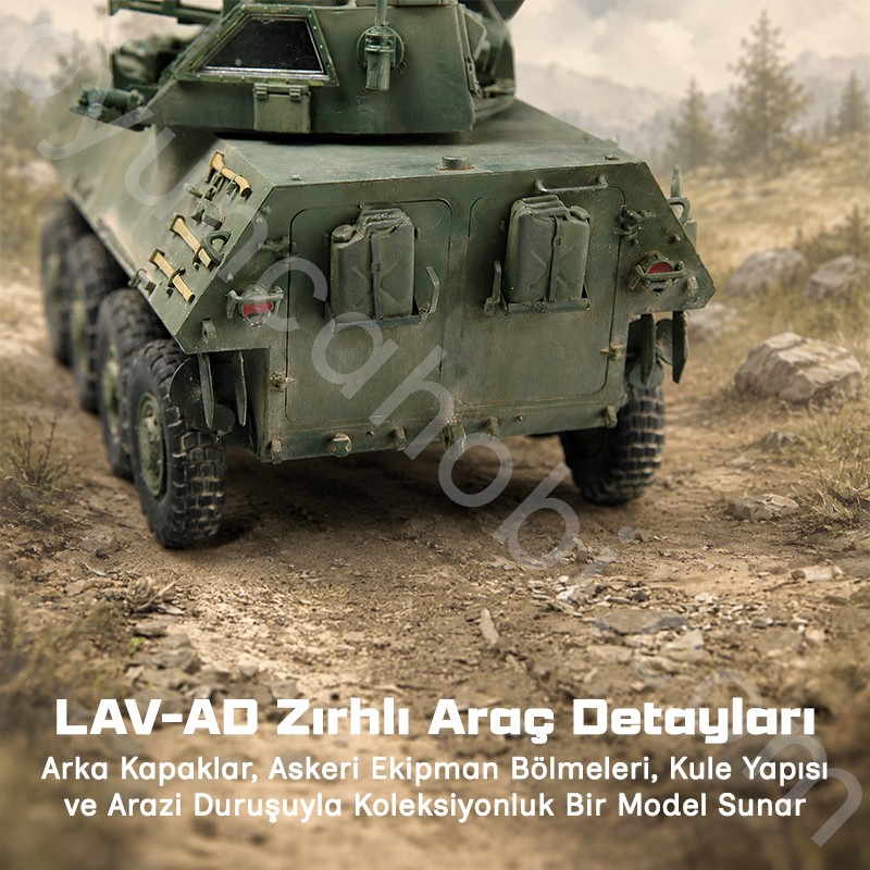 Trumpeter 00393 LAV-AD Light Armored Vehicle-Air Defense