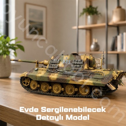 Trumpeter 00923 German Sd.Kfz.186 Jagdtiger Maket Model Kit - Thumbnail