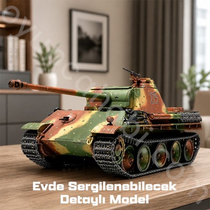 Trumpeter 00928 German Sd.Kfz.171 Panther Ausf.G - Early Version Maket Model Kit - Thumbnail