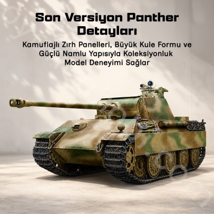 Trumpeter 00929 German Sd.Kfz.171 Panther Ausf.G - Late Version Maket Model Kit - Thumbnail