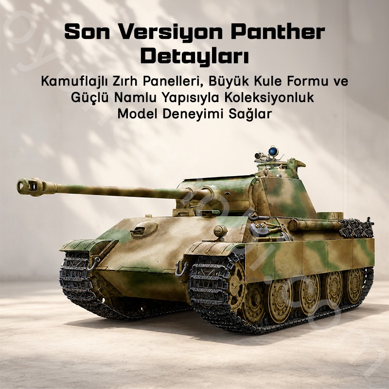 Trumpeter 00929 German Sd.Kfz.171 Panther Ausf.G - Late Version Maket Model Kit