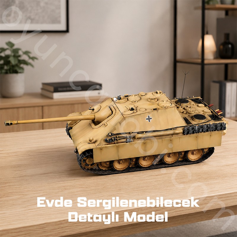 Trumpeter 00934 German Sd.Kfz 173 Jagdpanther Early Version Maket Model Kit