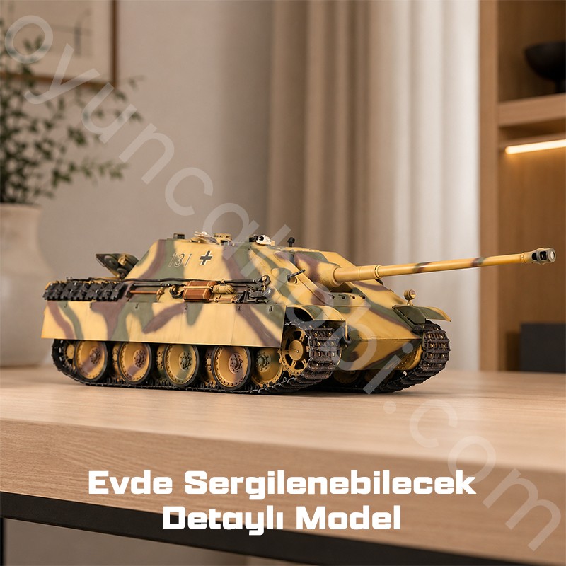 Trumpeter 00935 German Sd.Kfz 173 Jagdpanther Late Version Maket Model Kit