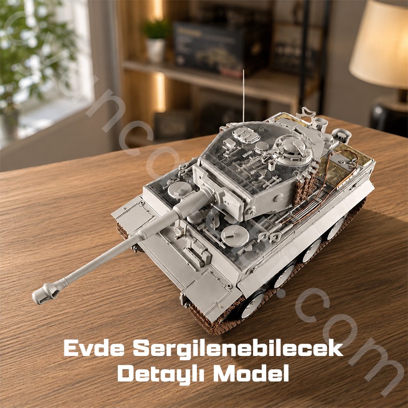 Trumpeter 00944 Pz.Kpfw.VI Ausf.E Sd.Kfz.181 Tiger I (Medium Production) Maket Model Kit