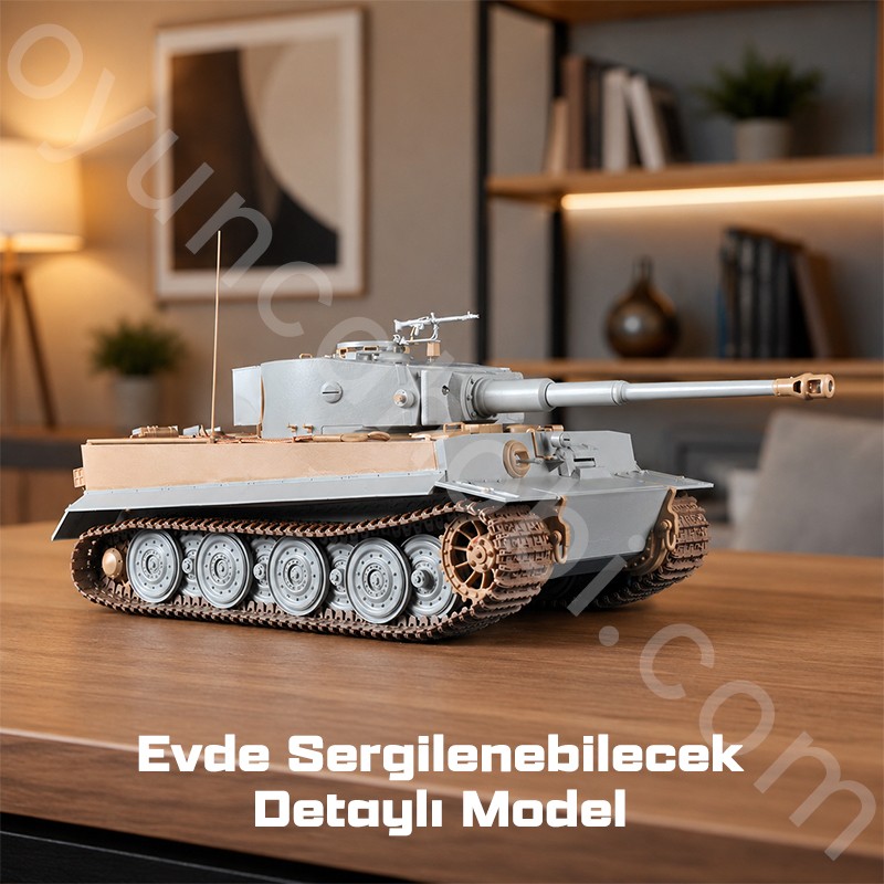 Trumpeter 00945 Pz.Kpfw.VI Ausf.E Sd.Kfz.181 Tiger I (Late Production) Maket Model Kit