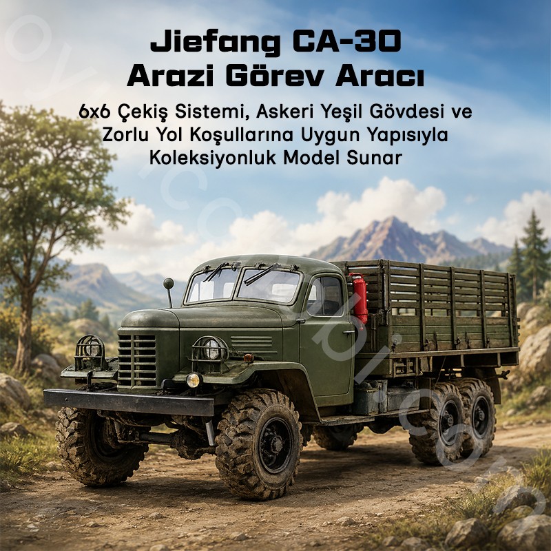 Trumpeter 01002 Chinese Jiefang CA-30 military truck Maket Model Kit