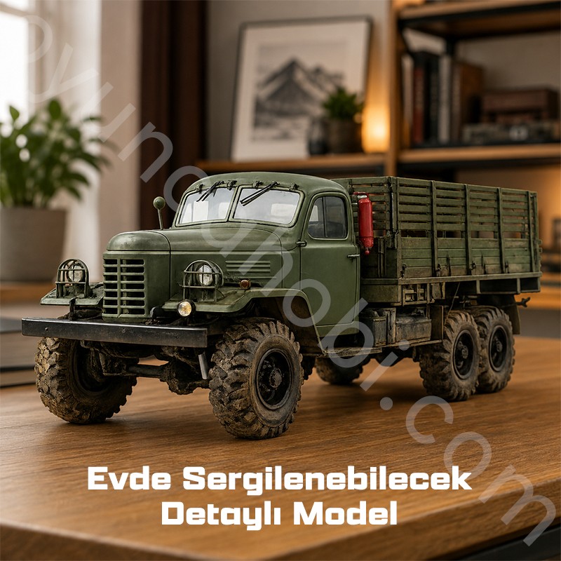 Trumpeter 01002 Chinese Jiefang CA-30 military truck Maket Model Kit