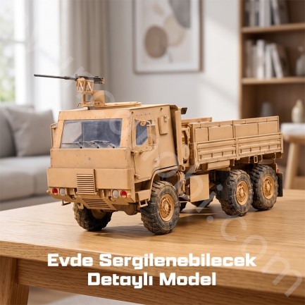 Trumpeter 01008 M1083 MTV(ARMOR CAB) Maket Model Kit - Thumbnail