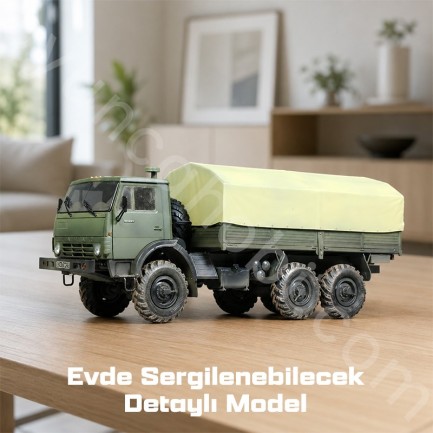 Trumpeter 01034 Russian KAMAZ-4310 Truck Maket Model Kit - Thumbnail