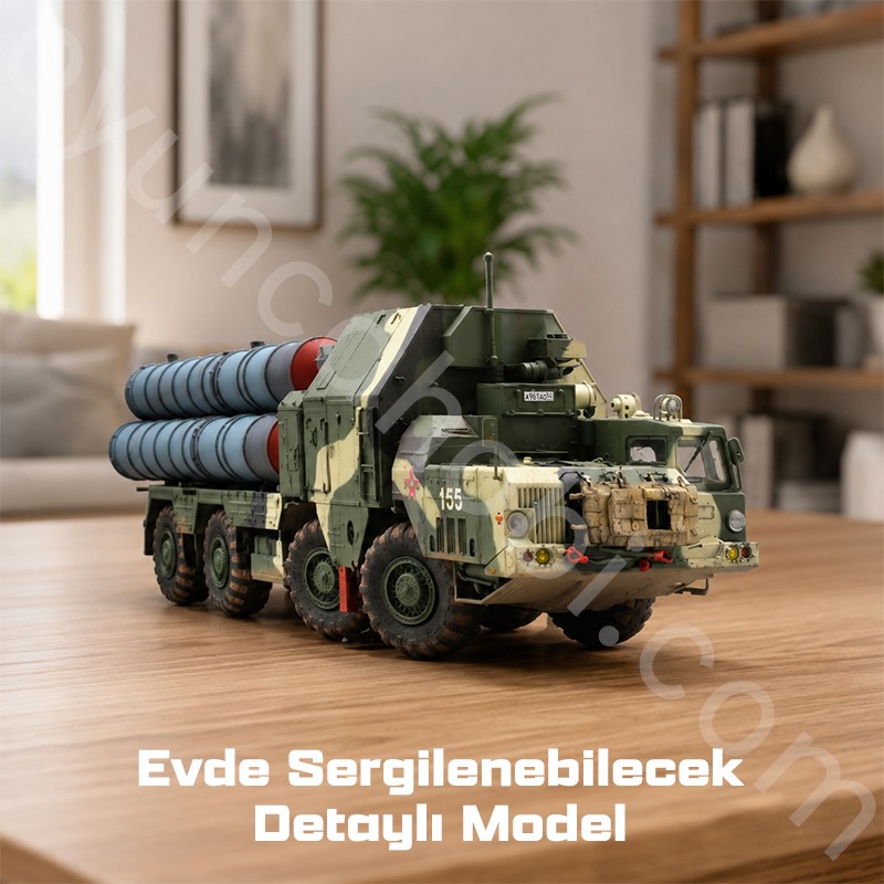 Trumpeter 01038 48N6E of 5P85S TEL S-300PMU SA-10 GRUMBLE Maket Model Kit