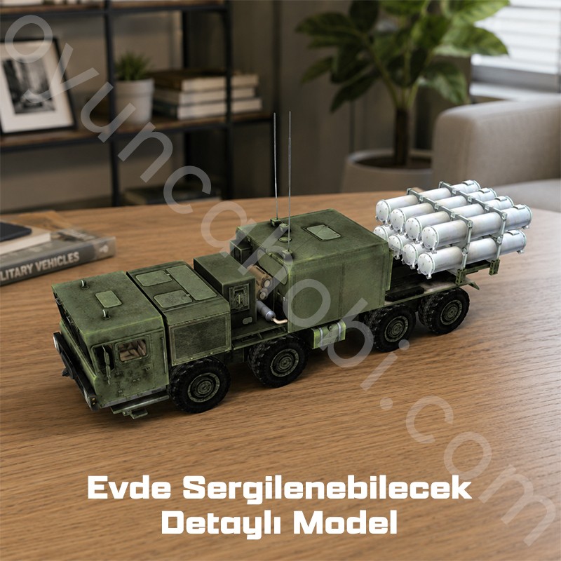 Trumpeter 01052 Russian 3S60 launcher of 3K60 BAL/BAL-Elex Coastal missile Complex Maket Model Kit