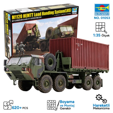 Trumpeter - Trumpeter 01053 M1120 HEMTT Load Handing System (LHS) Maket Model Kit