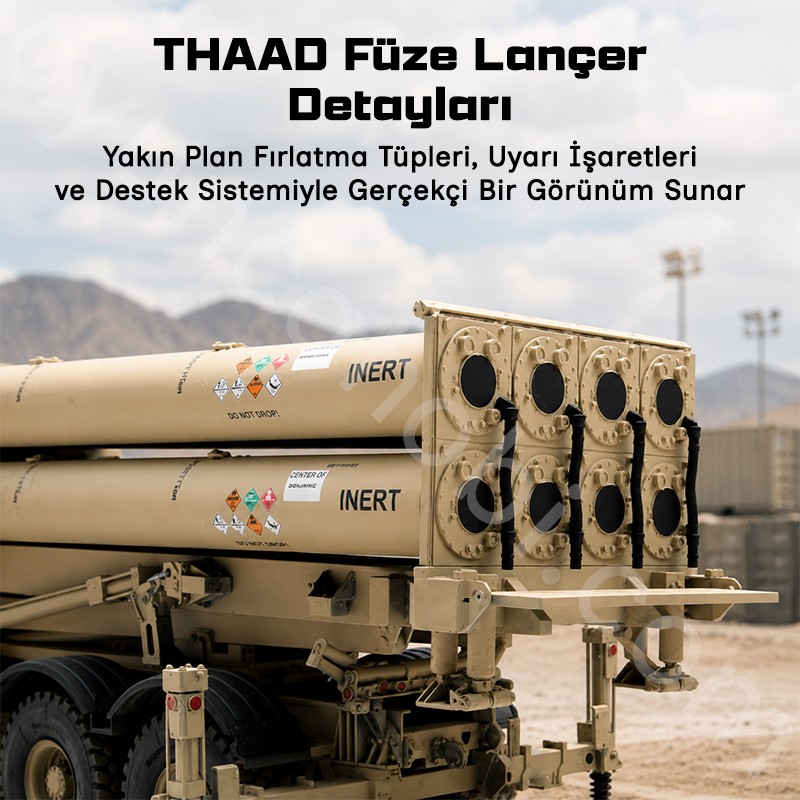 Trumpeter 01054 Terminal High Altitude Area Defence (THAAD) Maket Model Kit