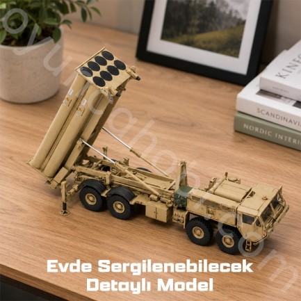 Trumpeter 01054 Terminal High Altitude Area Defence (THAAD) Maket Model Kit - Thumbnail