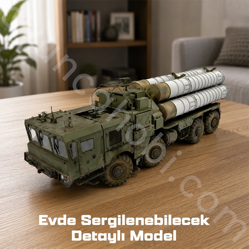 Trumpeter 01057 40N6 of 51P6A TEL S-400 Maket Model Kit