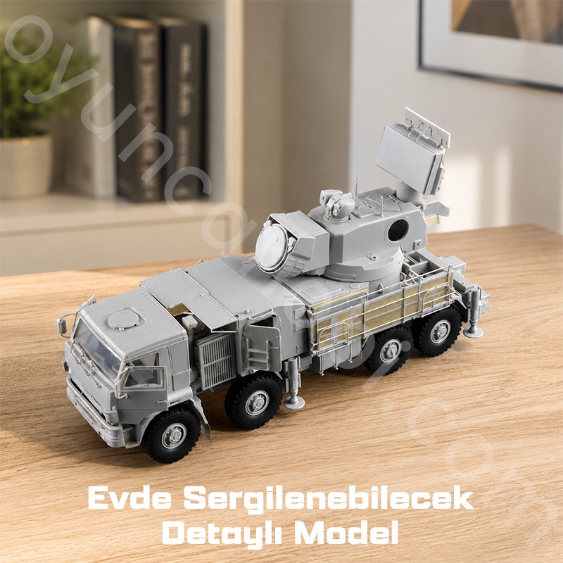 Trumpeter 01060 Russian 72V6E2 Combat Vehicle of 96K6 Pantsir -S1 ADMGS Maket Model Kit