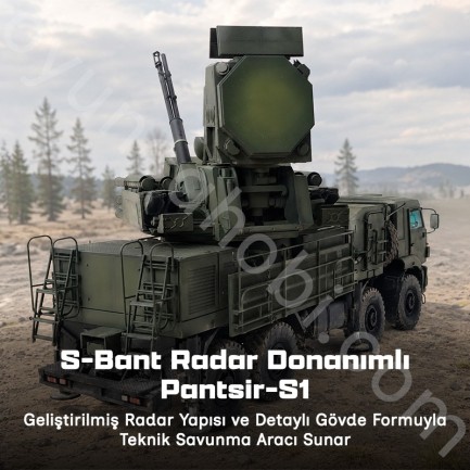 Trumpeter 01061 Russian 72V6E4 Combat Unit of 96K6 Pantsir -S1 ADMGS(w/RLM SOC S-band Maket Model Kit - Thumbnail