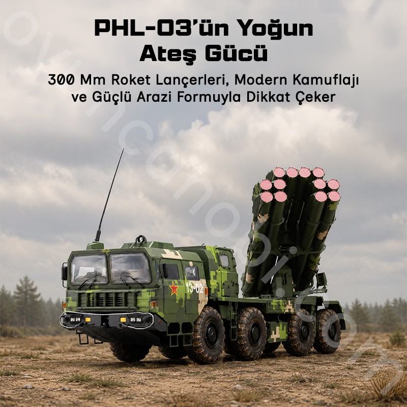 Trumpeter 01069 PHL-03 Multiple Launch Rocket System Maket Model Kit